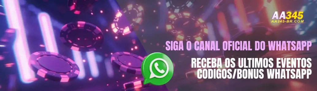 Receba Códigos e Bônus via WhatsApp Oficial